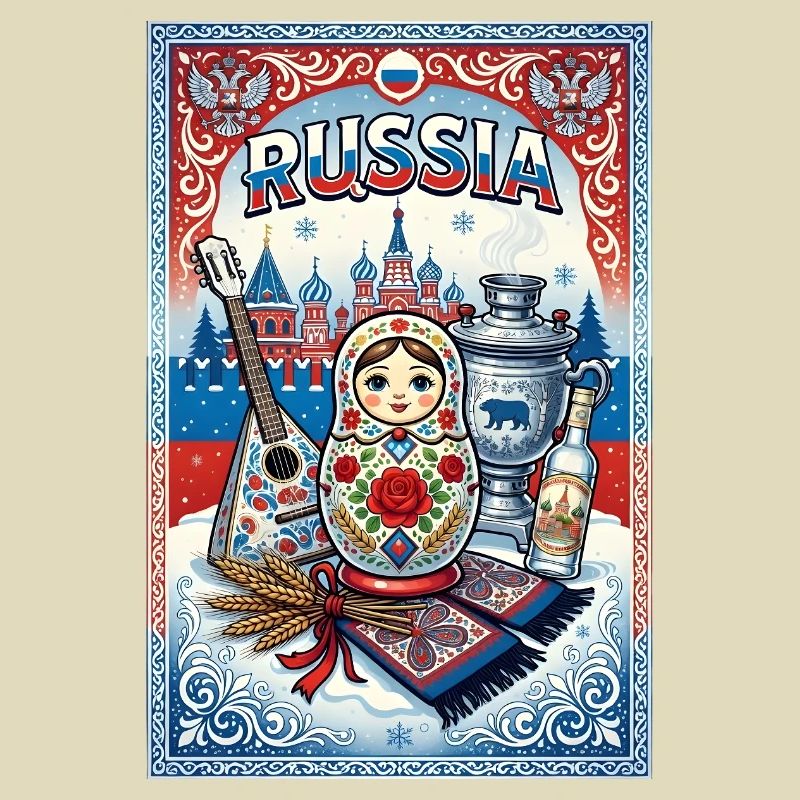 Matryoshka et Samovar russes