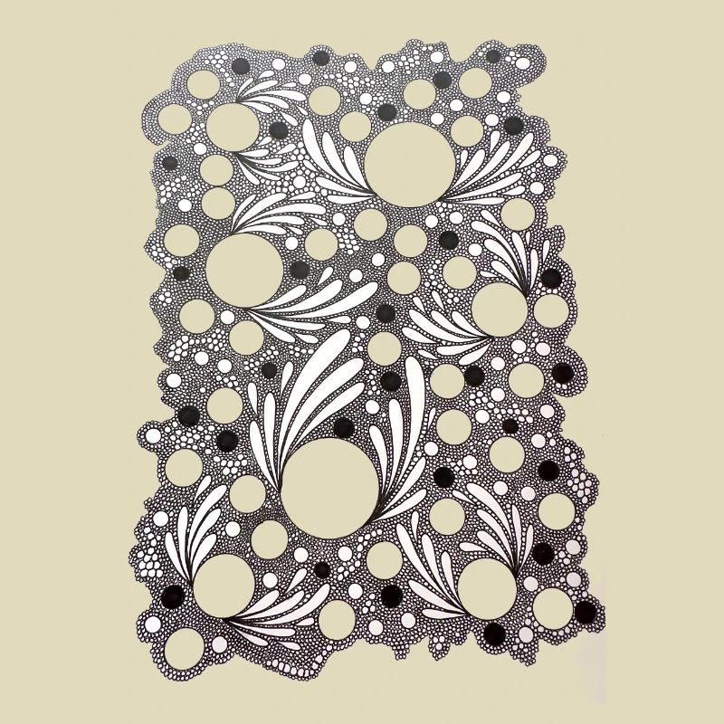 Leaf Blowing Lace Pattern