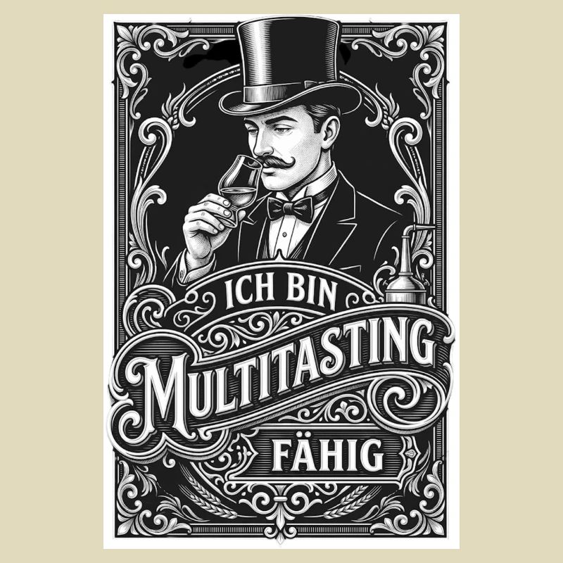 Whisky Ich bin Multitastingfähig