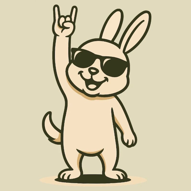 Rocker-Hasi mit Style