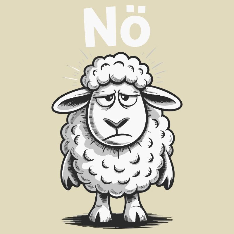 Lower Austria – Grumpy Sheep Humor Design