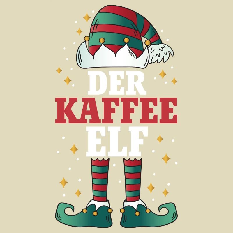 Weihnachten Der Kaffee Elf