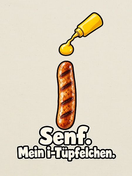 Senf als i-Tüpfelchen