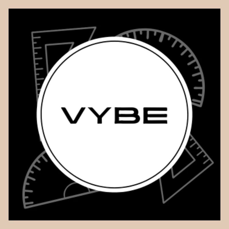 Tech-inspirierte VYBE Grafikdesign