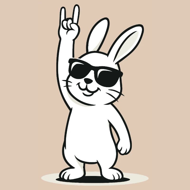 Lapin à bascule
