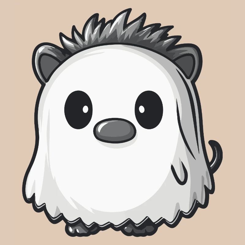 Igel Halloween Geist