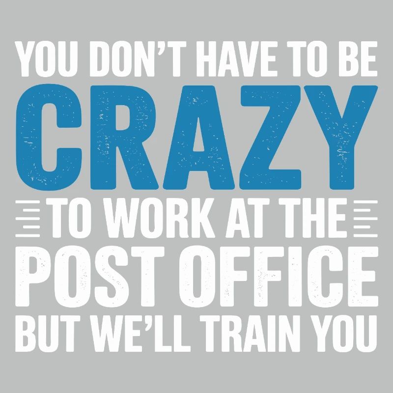 Funny Mail Carrier Postal Post Office Worker