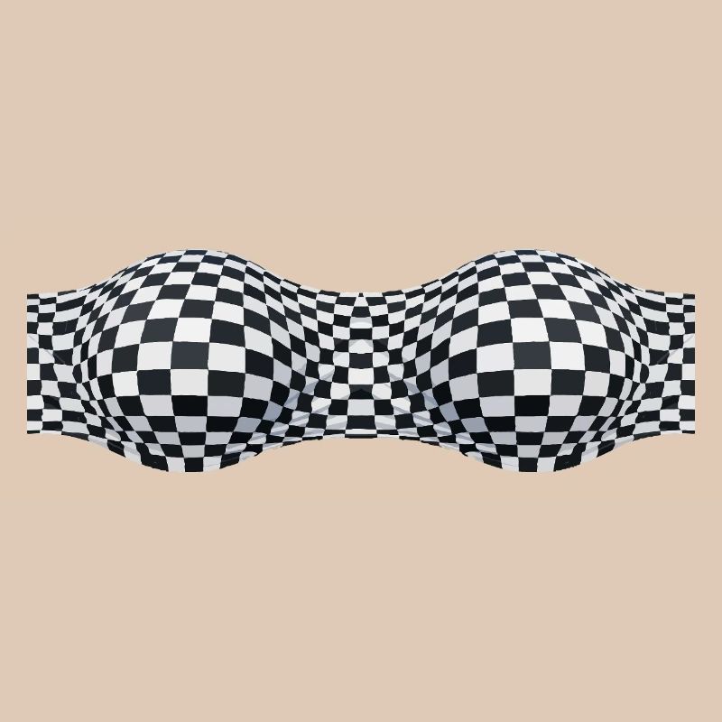 Folded Checkered Patterns