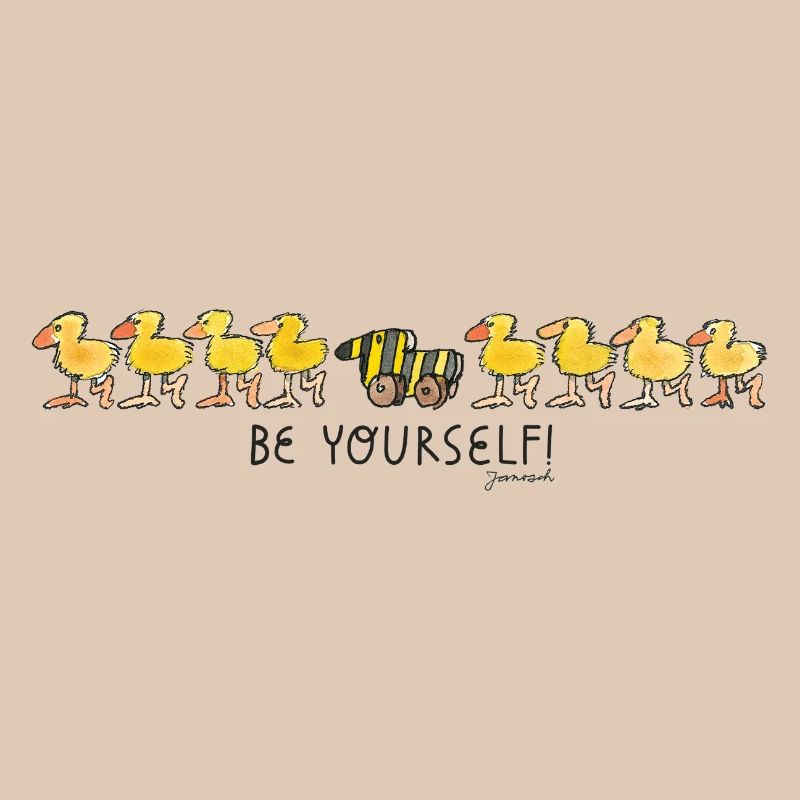 Janosch Tiger Duck Be Yourself