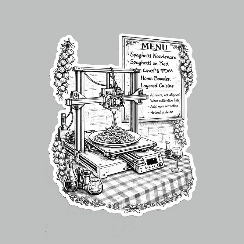 Spaghetti-3D-Drucker