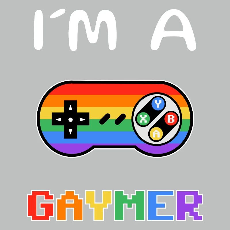Pride Gaming Controller Motif