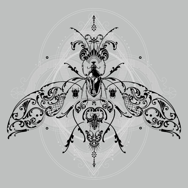 Geometrisch Psychodelisch Insekten Muster Pattern