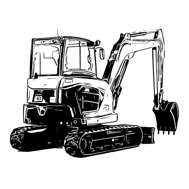 Kleiner Bagger