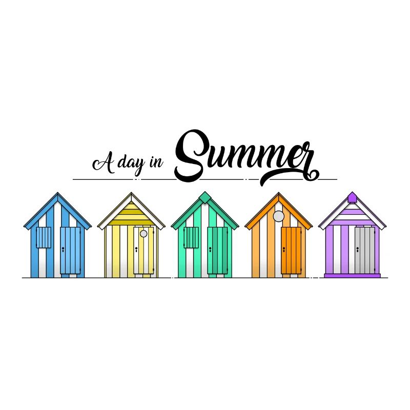 Beach huts