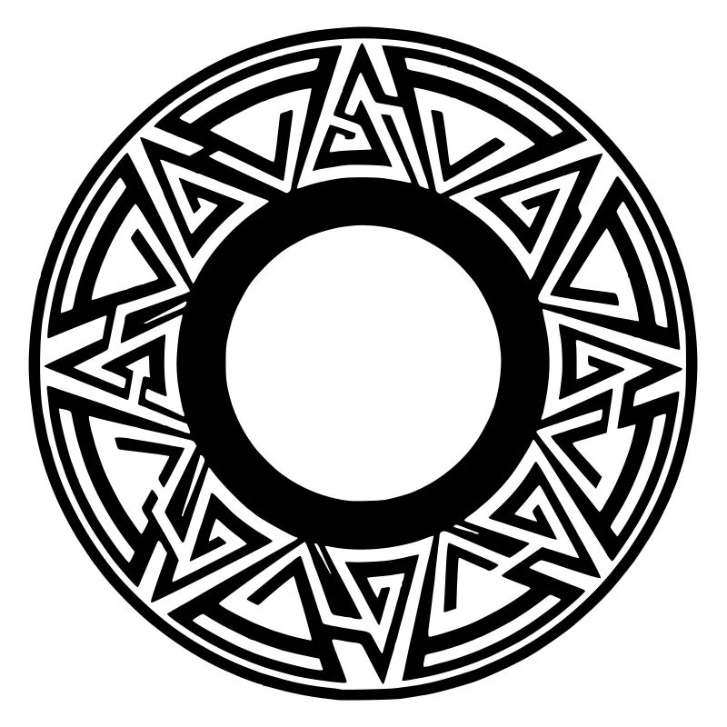 Moderner Kreis