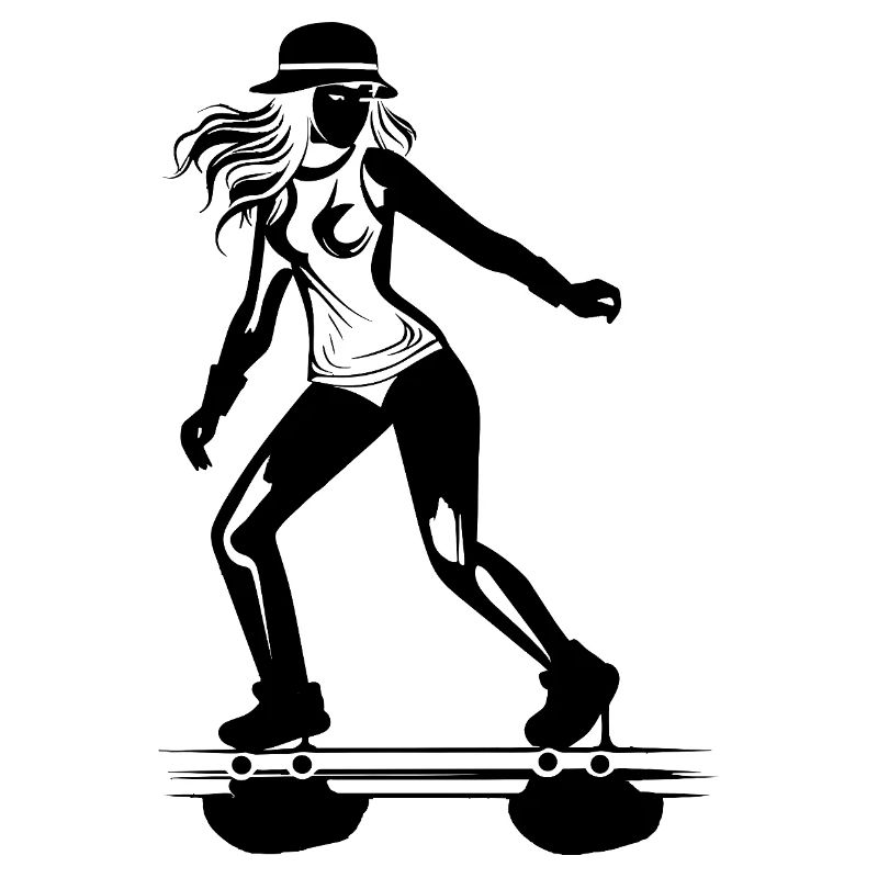 Rollschuh Mädchen