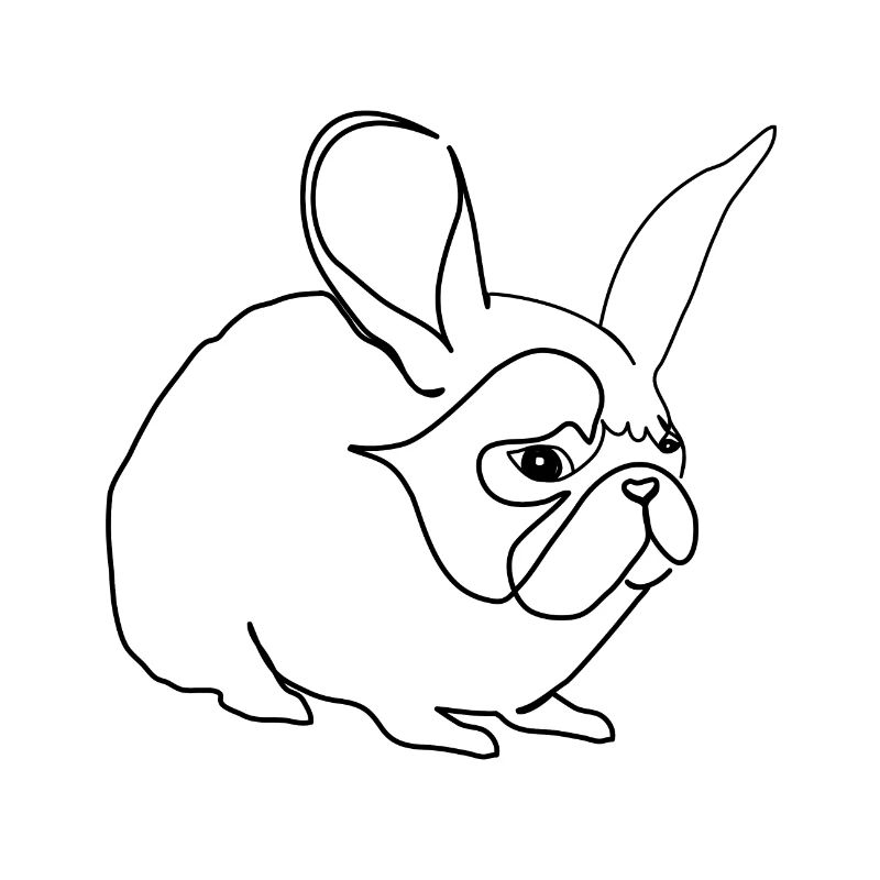 Hase oder Mops