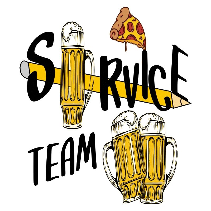 Service Team Bier