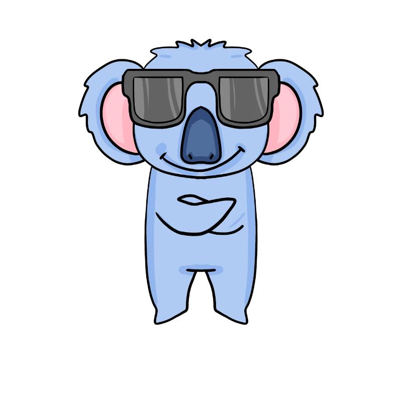 Koala mit Sonnenbrille
