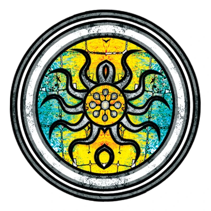 Abstract Octopus with Mandala Pattern