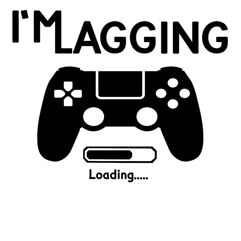 Gaming Controller Minimalist Line Art