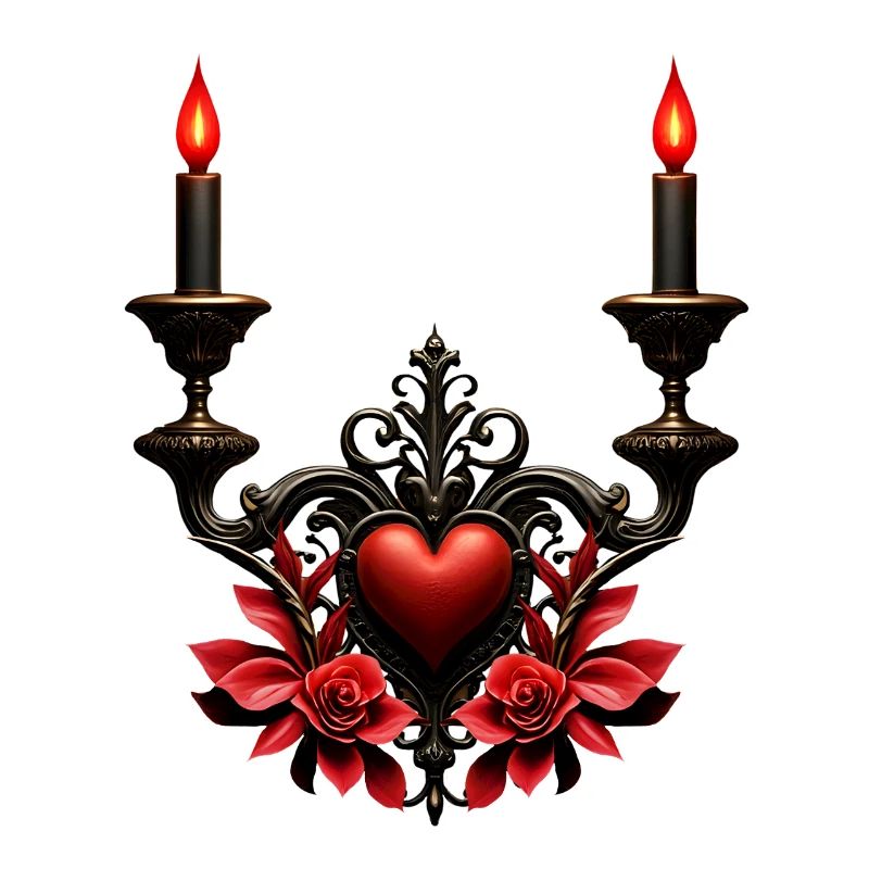 Romance gothique : Passion cachée.