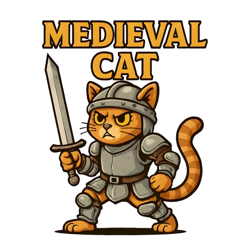 Mittelalter Katze