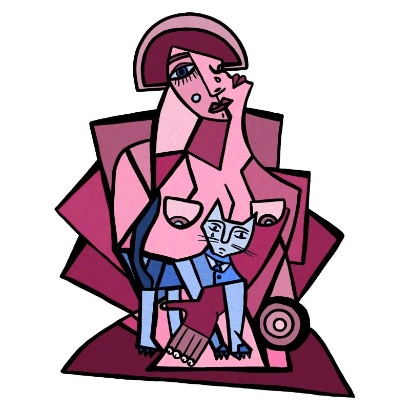 Moi, trop réfléchir avec mon chat