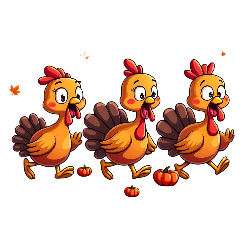 Bébé dinde de Thanksgiving
