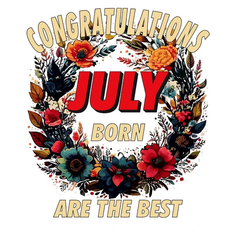 CONGRATULATIONS JULY