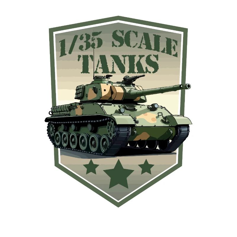 Panzer im Maßstab 1:35 Patch Schild