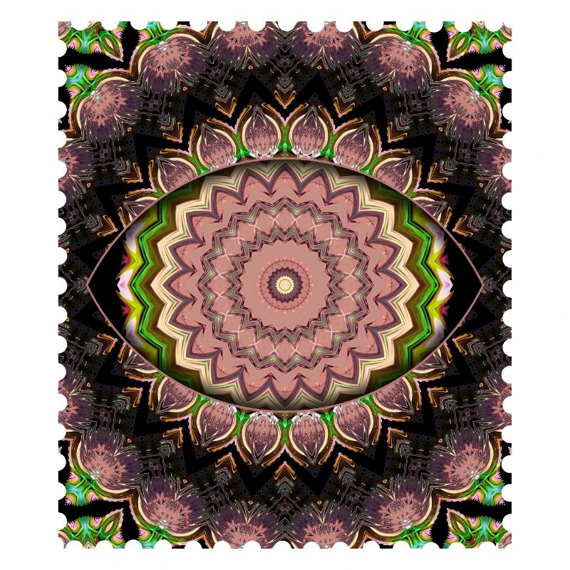 Cascade de Fleurs de Mandala