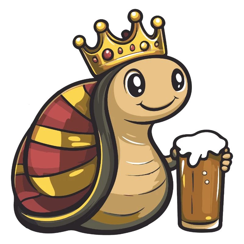 Schnecke Bier König