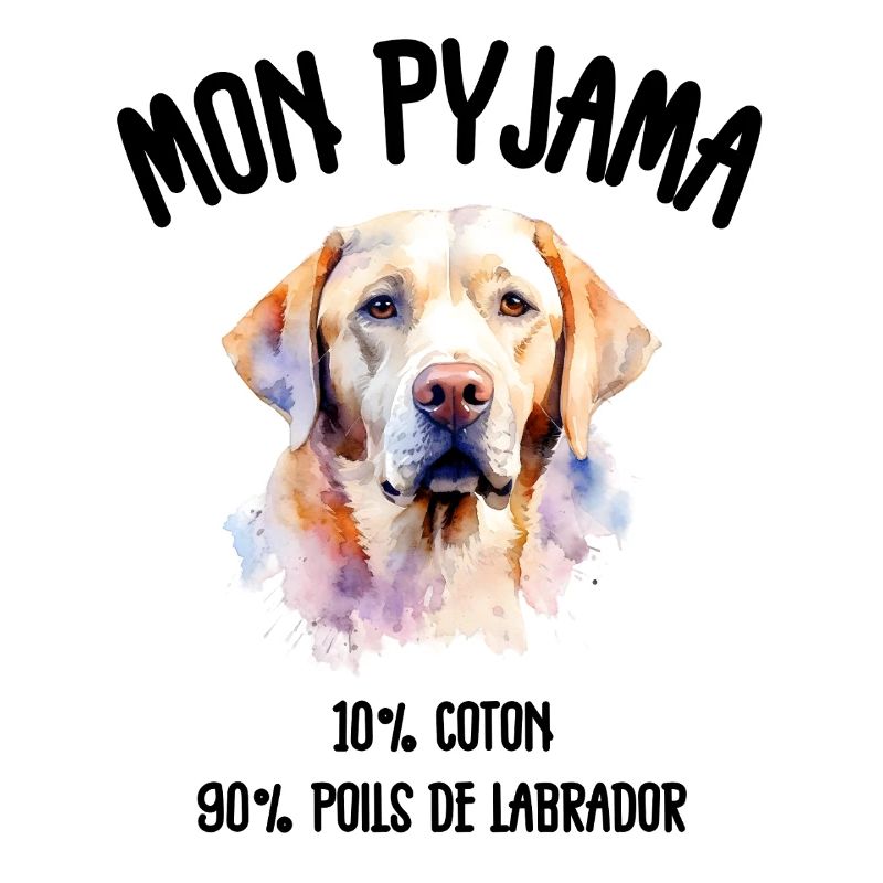 Labrador-Hunde-Pyjama-Humor