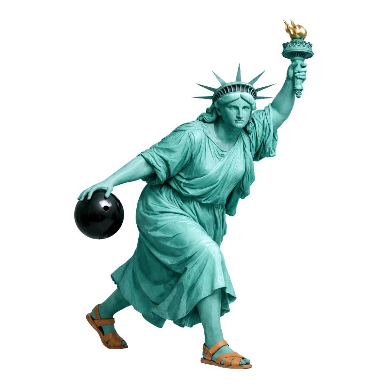Freiheitsstatue Bowling