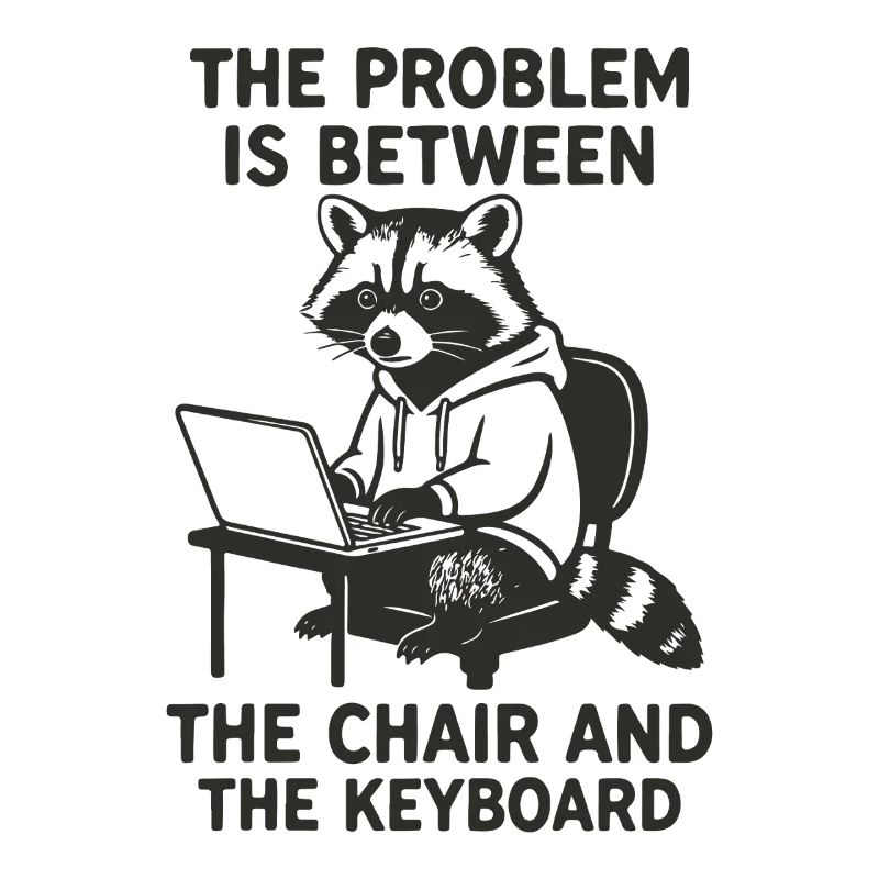 Problem between chair and keyboard