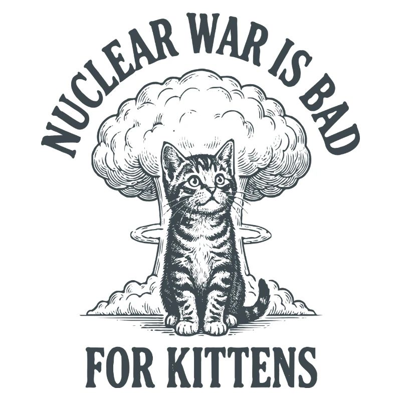 Kätzchen gegen Atomkrieg
