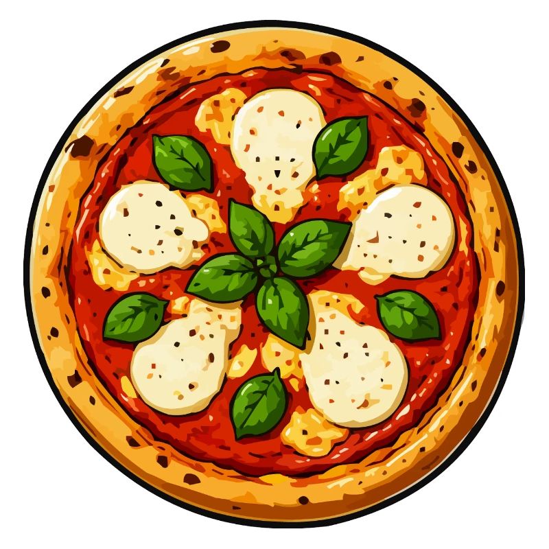 Basil Pizza Comic