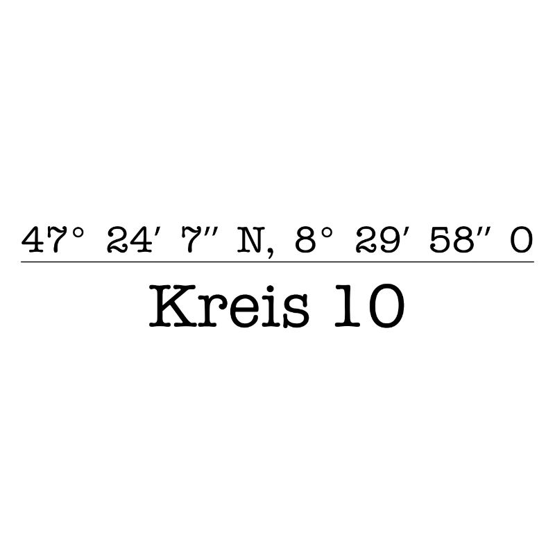 Coordinates District 10 Zurich