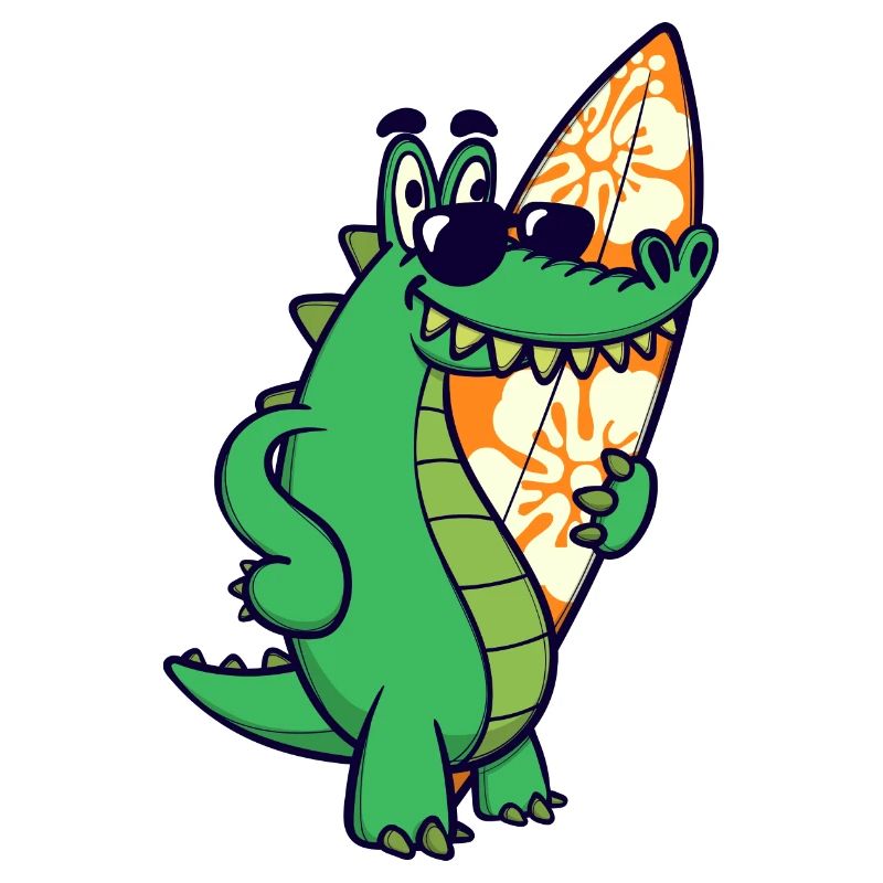 Cool Tier Krokodil
