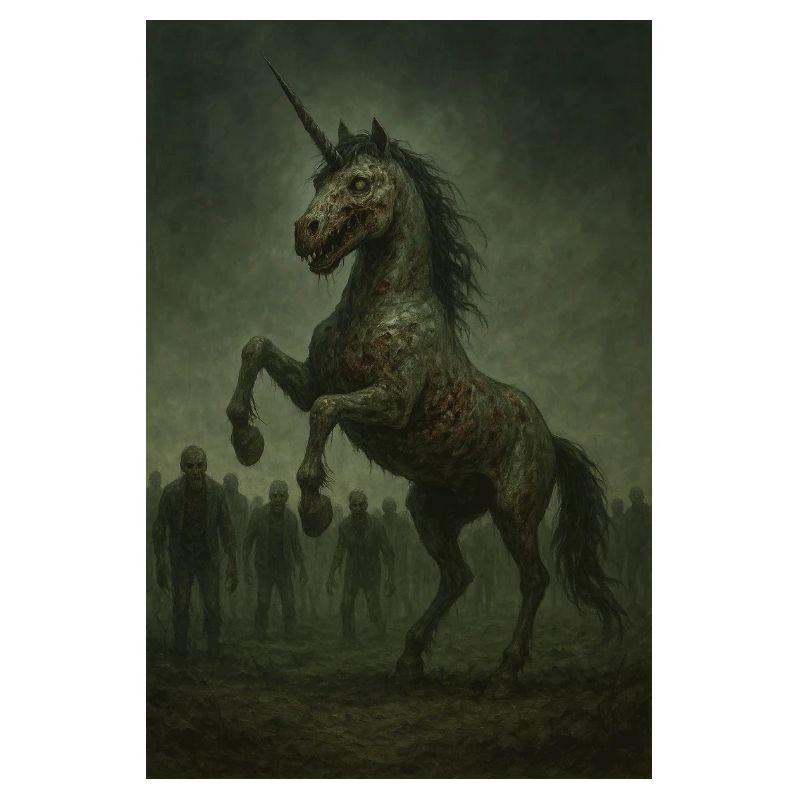 Zombie Einhorn 