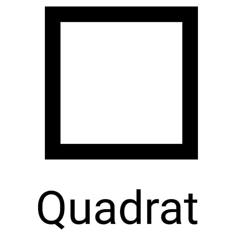 LiGu Design - Quadrat - mit Schrift 