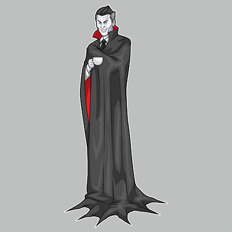 Café d’Halloween vampire