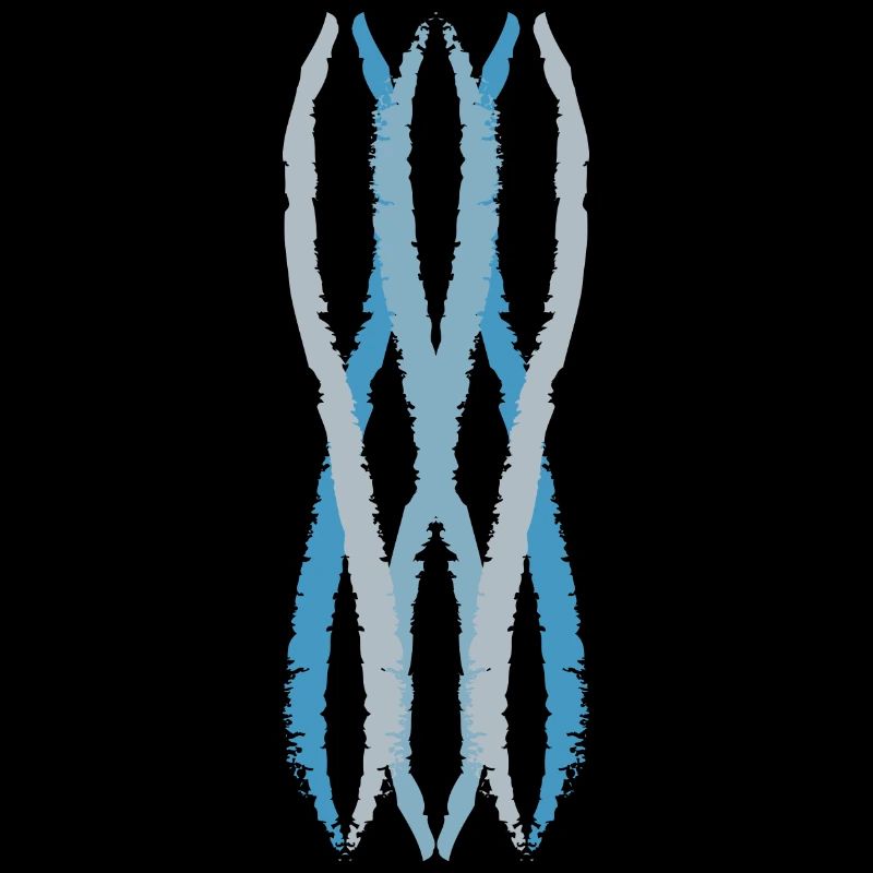 wave Art | blue-grey