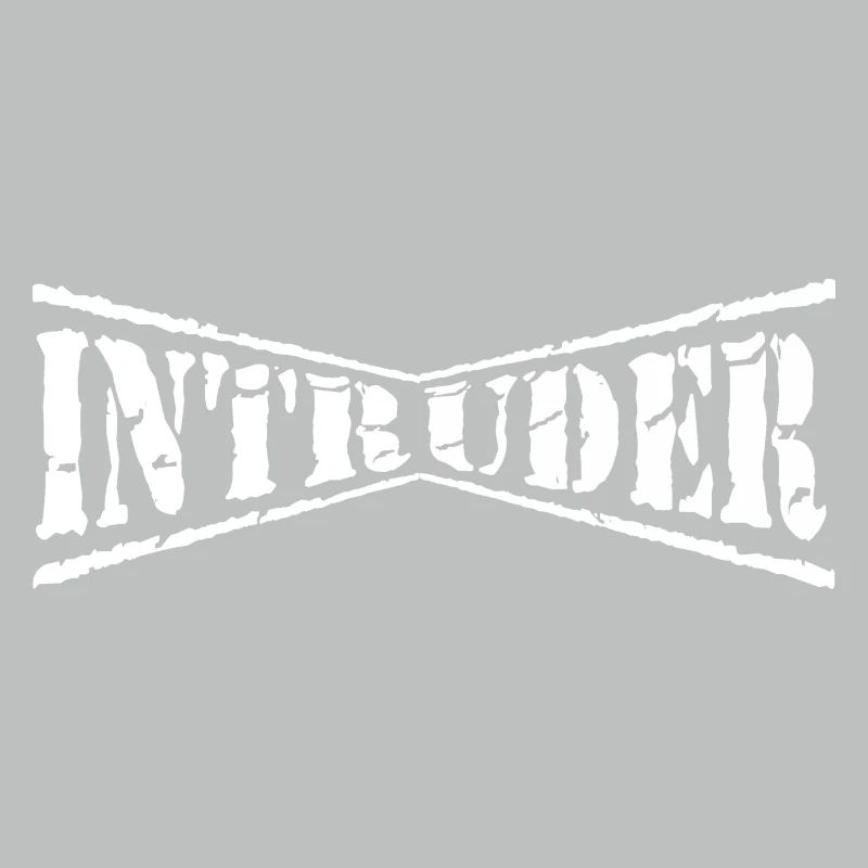 intruder hacker eindringling clan sticker computer