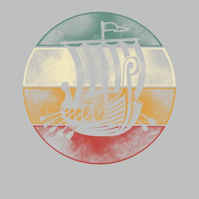 Wikinger Boot, Drachenboot Langschiff