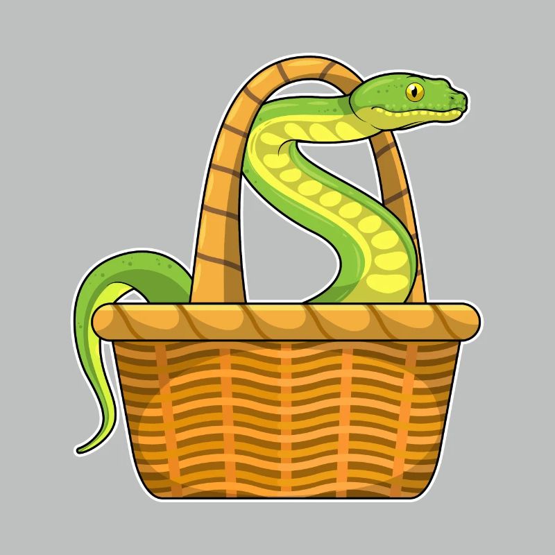 Panier serpent