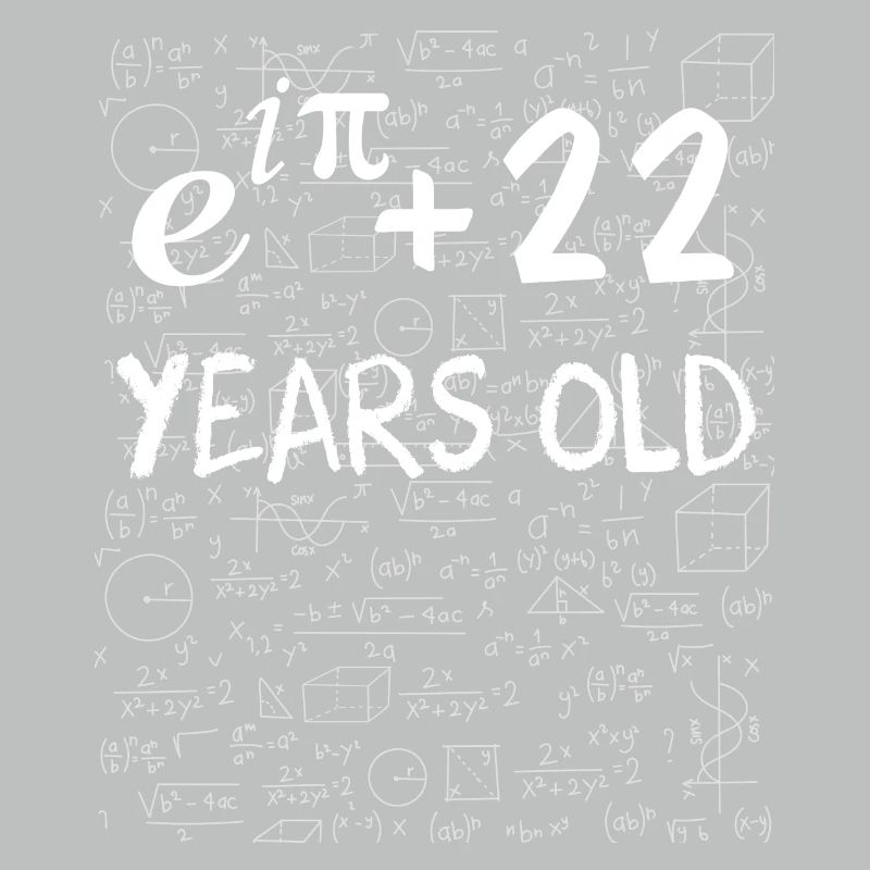 21e anniversaire 21 ans Euler Identité cadeau math