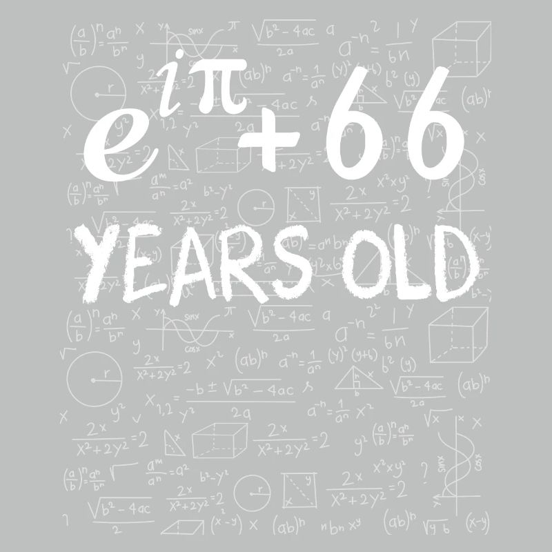 65e anniversaire 65 ans Euler Identité cadeau math
