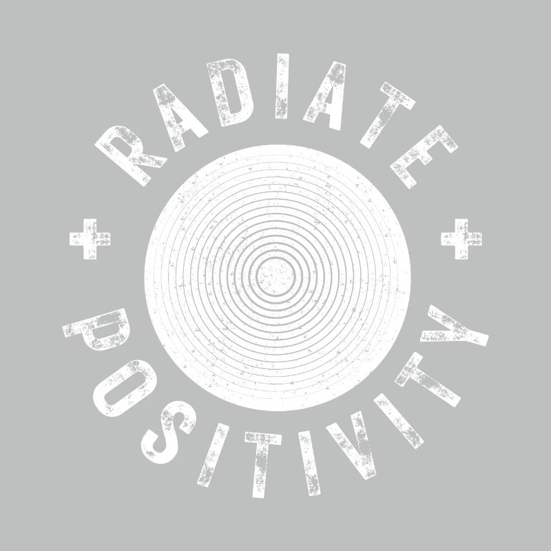 Exuding positivity modern distressed style